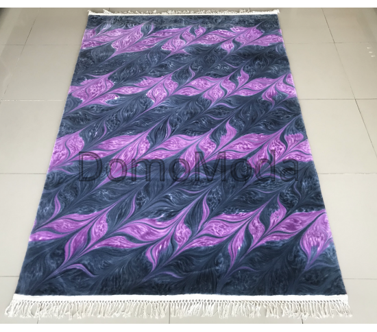 Акриловый ковер Ebru 9999A violet - высокое качество по лучшей цене в Украине