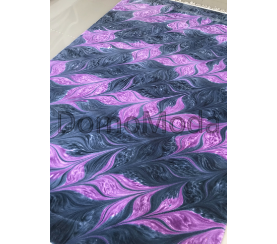 Акриловый ковер Ebru 9999A violet - высокое качество по лучшей цене в Украине изображение 2.