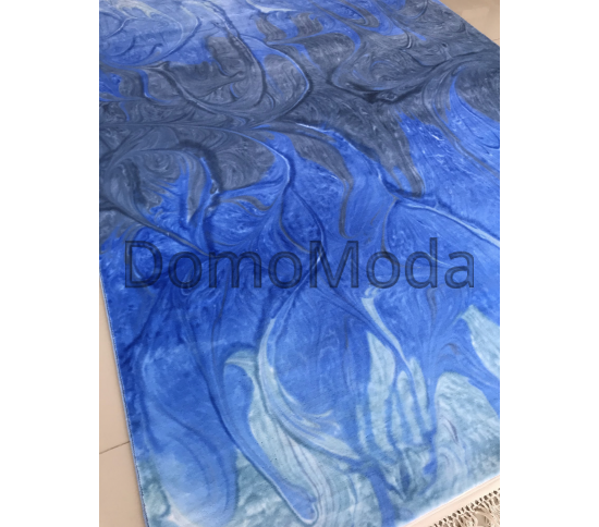 Акриловый ковер Ebru blue Купить в интернет магазине ДомоМода фото 2 Акриловый ковер Ebru blue - высокое качество по лучшей цене в Украине изображение 2.