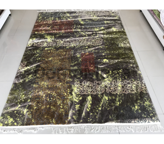 Акриловий килим Ebru green 3 - Висока якість за найкращою ціною в Україні