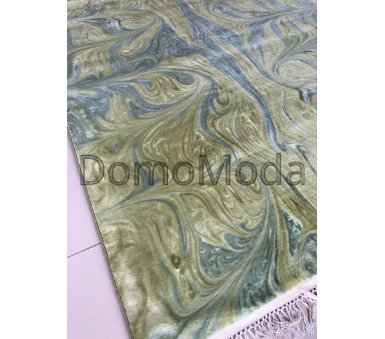 Акриловий килим Ebru green Купити в інтернет магазині ДомоМода фото 2 Акриловий килим Ebru green - Висока якість за найкращою ціною в Україні зображення 2.