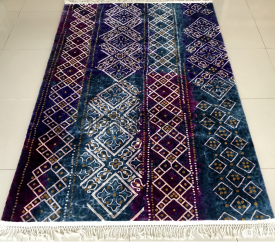 Акриловий килим Ebru violet - Висока якість за найкращою ціною в Україні