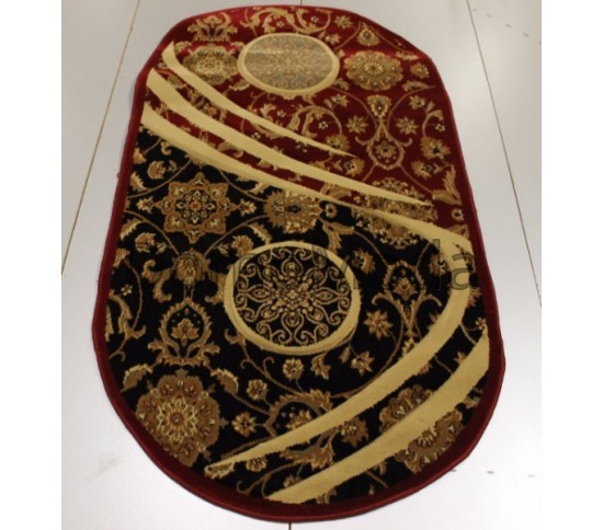 Синтетический ковер Elegant Luxe 0606 red-ivory Купить в интернет магазине ДомоМода фото 2 Синтетический ковер Elegant Luxe 0606 red-ivory - высокое качество по лучшей цене в Украине изображение 2.