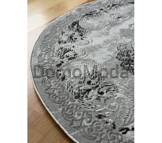 Килим EZEL D1245 D.GREY - Висока якість за найкращою ціною в Україні зображення 3.