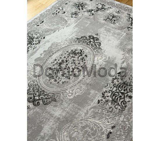 Килим EZEL D1245 D.GREY - Висока якість за найкращою ціною в Україні зображення 6.