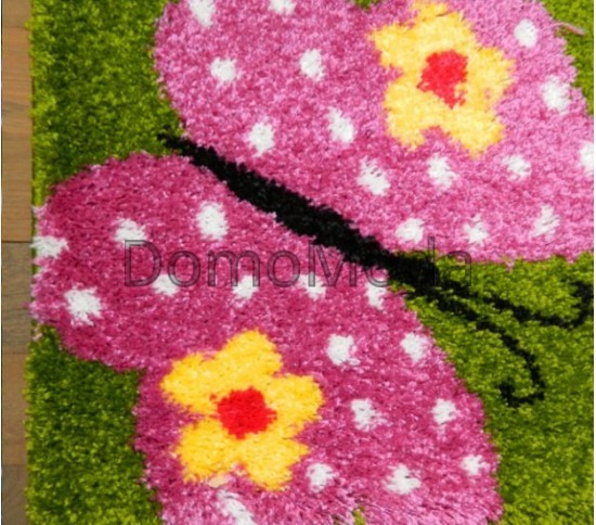 Детский ковер Бабочка Fantasy 12006/130 Купить в интернет магазине ДомоМода фото 2 Детский ковер Бабочка Fantasy 12006/130 - высокое качество по лучшей цене в Украине изображение 2.