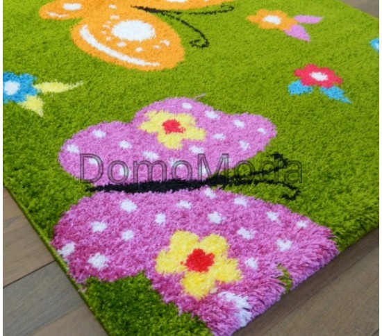 Детский ковер Бабочка Fantasy 12006/130 Купить в интернет магазине ДомоМода фото 3 Детский ковер Бабочка Fantasy 12006/130 - высокое качество по лучшей цене в Украине изображение 3.