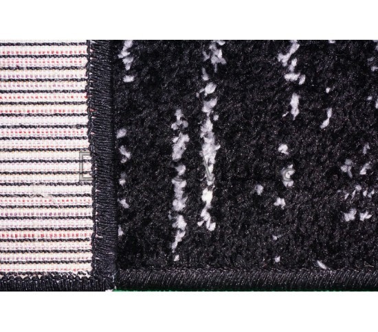 Синтетичний килим Funky Jux black - Висока якість за найкращою ціною в Україні зображення 4.