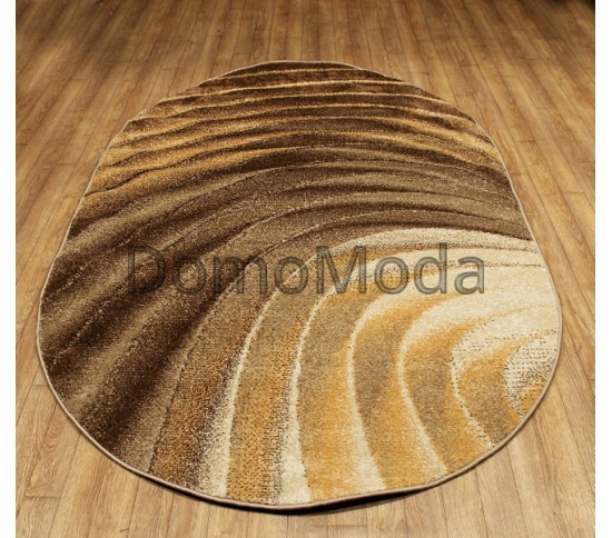 Синтетичний килим Feride f475 brown-brown - Висока якість за найкращою ціною в Україні зображення 3.