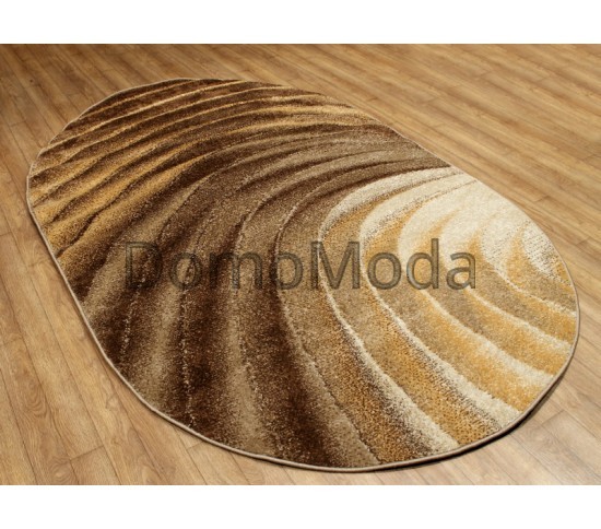 Синтетичний килим Feride f475 brown-brown - Висока якість за найкращою ціною в Україні зображення 2.