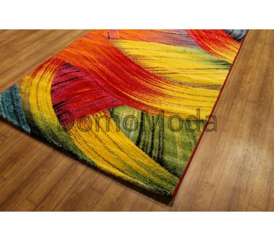 Синтетический ковер Feride f477 yellow-yellow - высокое качество по лучшей цене в Украине изображение 7.