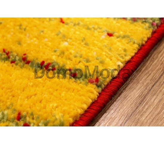 Синтетический ковер Feride f477 yellow-yellow - высокое качество по лучшей цене в Украине изображение 5.