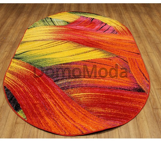 Синтетический ковер Feride f477 yellow-yellow - высокое качество по лучшей цене в Украине изображение 2.