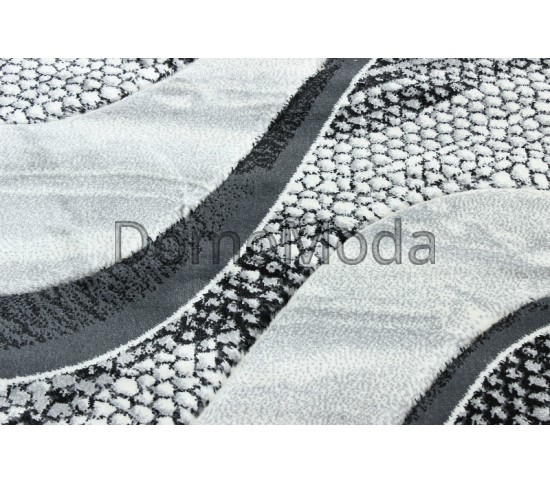 Синтетичний килим Festival 6015A black-anthracite - Висока якість за найкращою ціною в Україні зображення 3.