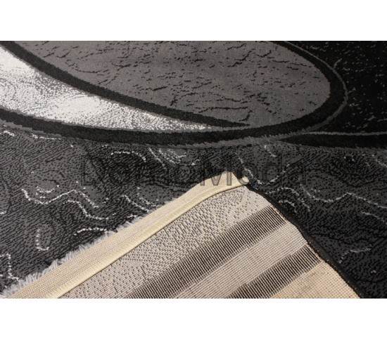 Синтетичний килим Festival 7659A black-anthracite - Висока якість за найкращою ціною в Україні зображення 3.