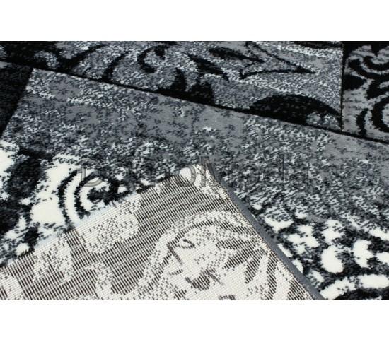 Синтетический ковер Festival 7955A black-l.grey - высокое качество по лучшей цене в Украине изображение 2.