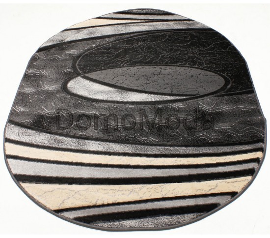 Синтетичний килим Festival 7659A black-anthracite - Висока якість за найкращою ціною в Україні зображення 5.