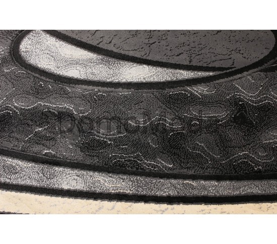 Синтетичний килим Festival 7659A black-anthracite - Висока якість за найкращою ціною в Україні зображення 2.