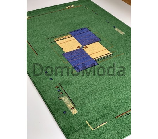 Синтетический ковер FRISE F0657A GREEN - высокое качество по лучшей цене в Украине