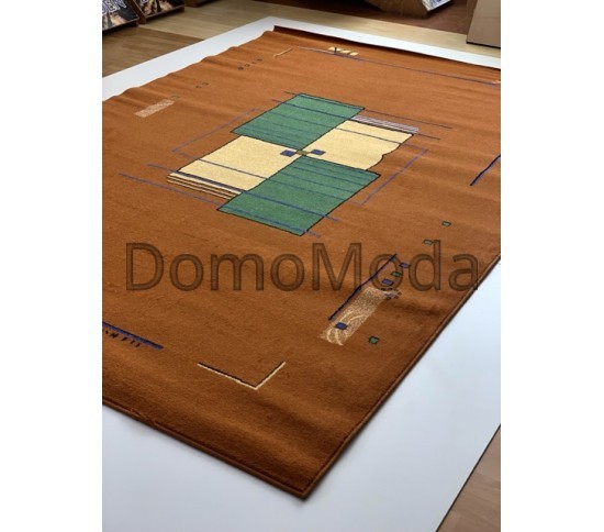 Синтетичний килим FRISE F0657A ORANGE - Висока якість за найкращою ціною в Україні