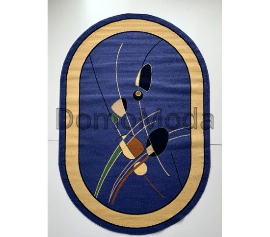 Синтетичний килим FRISE F3042A BLUE - Висока якість за найкращою ціною в Україні