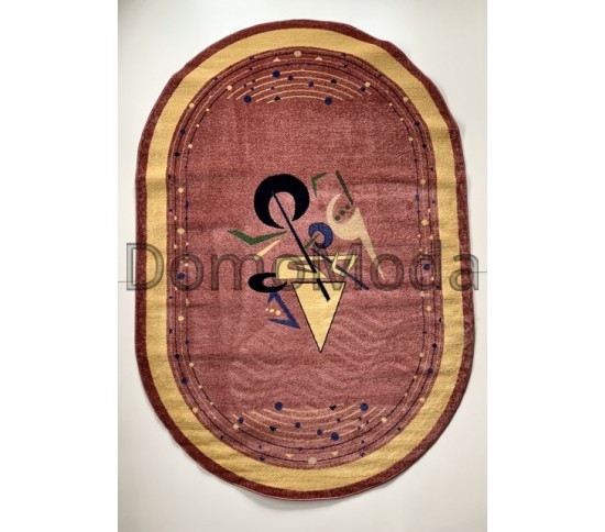 Синтетичний килим FRISE F3043A PINK - Висока якість за найкращою ціною в Україні зображення 4.