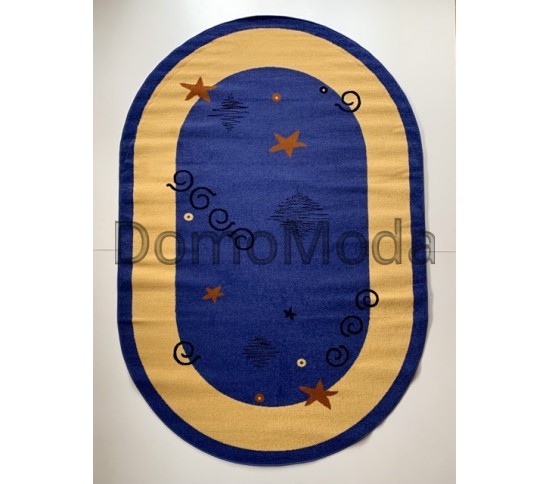 Синтетичний килим FRISE F3106A BLUE - Висока якість за найкращою ціною в Україні