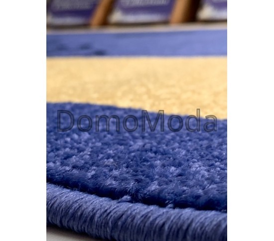 Синтетичний килим FRISE F3106A BLUE - Висока якість за найкращою ціною в Україні зображення 3.