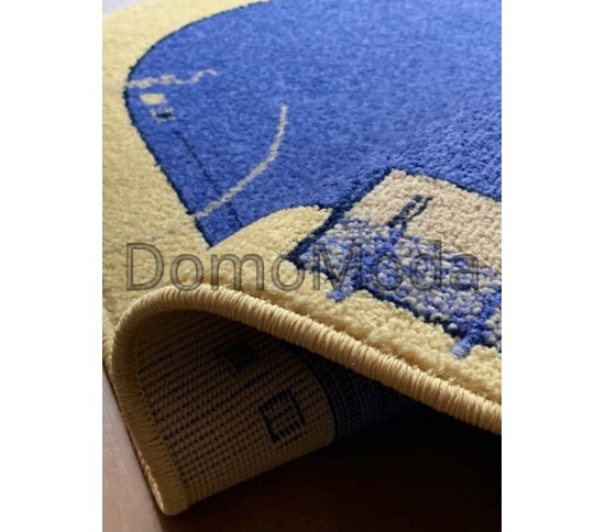 Синтетичний килим FRISE F3127A BLUE - Висока якість за найкращою ціною в Україні зображення 4.