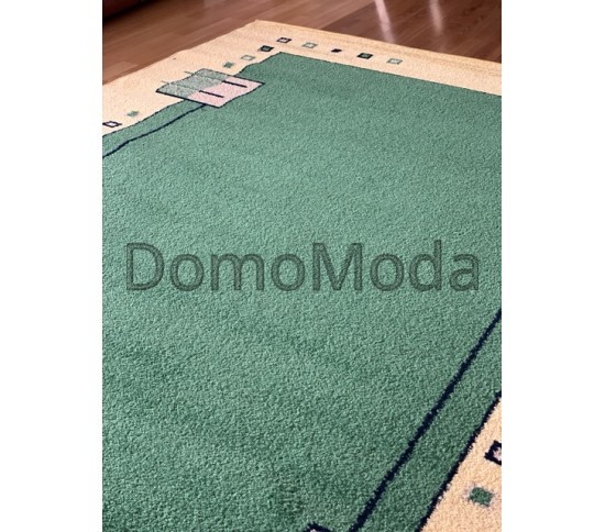 Синтетичний килим FRISE F3127A GREEN - Висока якість за найкращою ціною в Україні зображення 2.