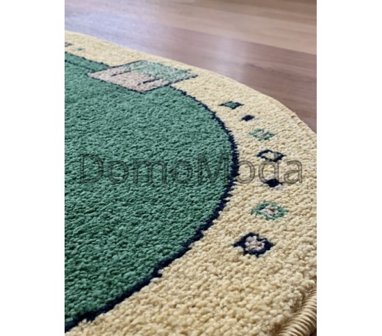 Синтетичний килим FRISE F3127A GREEN - Висока якість за найкращою ціною в Україні зображення 3.