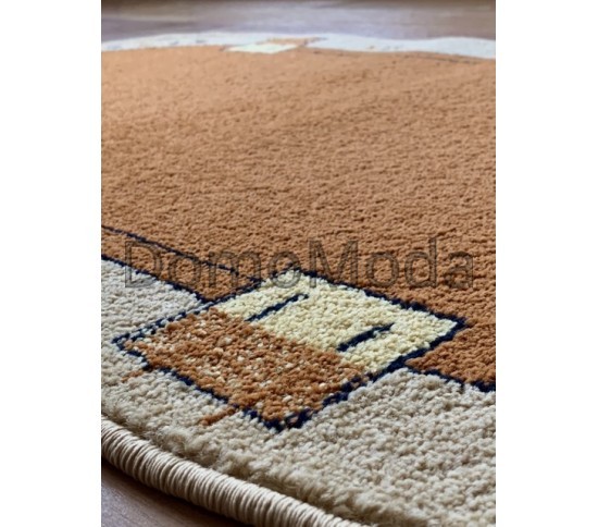 Синтетичний килим FRISE F3127A ORANGE - Висока якість за найкращою ціною в Україні зображення 4.