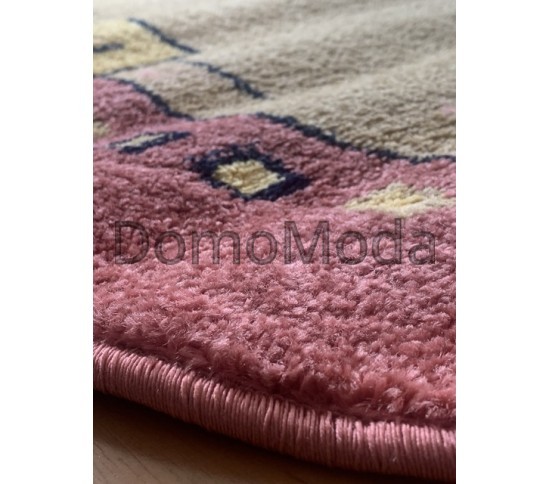 Синтетичний килим FRISE F3127A PINK - Висока якість за найкращою ціною в Україні зображення 4.