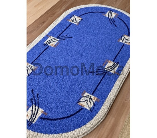 Синтетичний килим FRISE F5804C BLUE - Висока якість за найкращою ціною в Україні зображення 3.