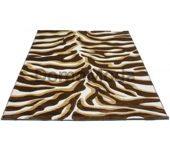 Синтетичний килим Daisy Fulya 9038A brown - Висока якість за найкращою ціною в Україні