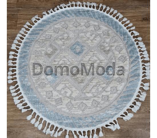 Синтетичний килим GABBANA GK95B L.BLUE - Висока якість за найкращою ціною в Україні зображення 2.