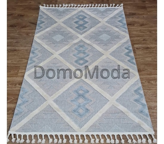 Синтетический ковер GABBANA GL74B L.BLUE Купить в интернет магазине ДомоМода Синтетический ковер GABBANA GL74B L.BLUE - высокое качество по лучшей цене в Украине