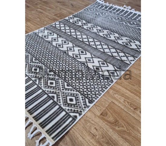 Синтетичний килим GARDEN 05048A KREM / GREY - Висока якість за найкращою ціною в Україні зображення 3.