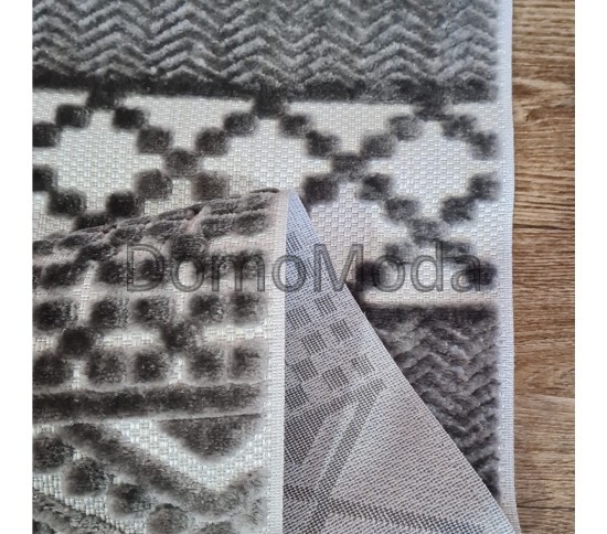 Синтетичний килим GARDEN 05048A KREM / GREY - Висока якість за найкращою ціною в Україні зображення 2.