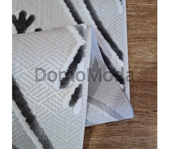 Синтетичний килим GARDEN 05210A KREM / GREY - Висока якість за найкращою ціною в Україні зображення 3.