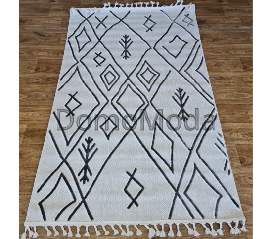 Синтетичний килим GARDEN 05210A KREM / GREY - Висока якість за найкращою ціною в Україні