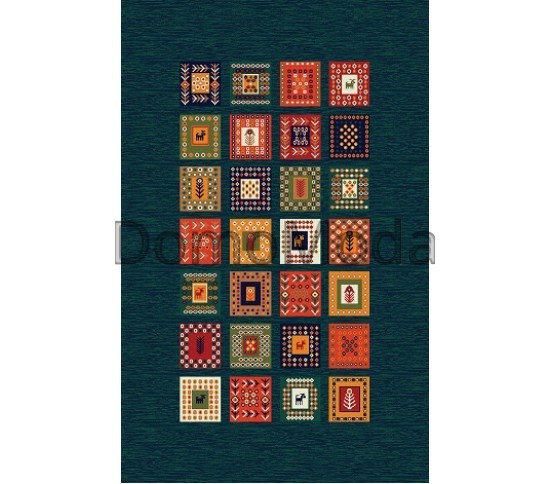 Іранський килим Gollestan Mehr D.Blue - Висока якість за найкращою ціною в Україні