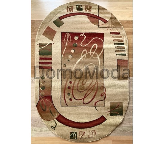 Синтетичний килим Heat-Set 6100A CREAM - Висока якість за найкращою ціною в Україні зображення 2.