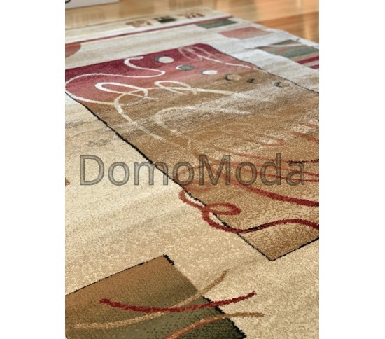 Синтетичний килим Heat-Set 6100A CREAM - Висока якість за найкращою ціною в Україні зображення 6.