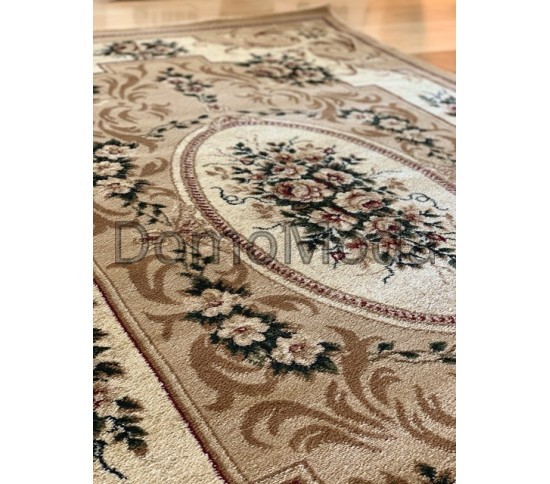 Синтетичний килим Heat-Set 4284А light beige - Висока якість за найкращою ціною в Україні зображення 2.