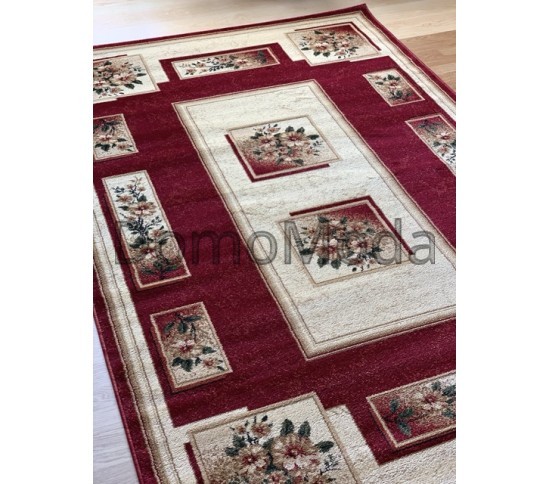 Синтетический ковер Heat-Set  5715A RED - высокое качество по лучшей цене в Украине изображение 3.