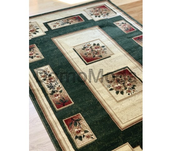 Синтетический ковер Heat-Set 5715A GREEN - высокое качество по лучшей цене в Украине изображение 3.