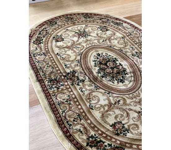 Синтетический ковер Heat-Set 7546A CREAM - высокое качество по лучшей цене в Украине изображение 4.