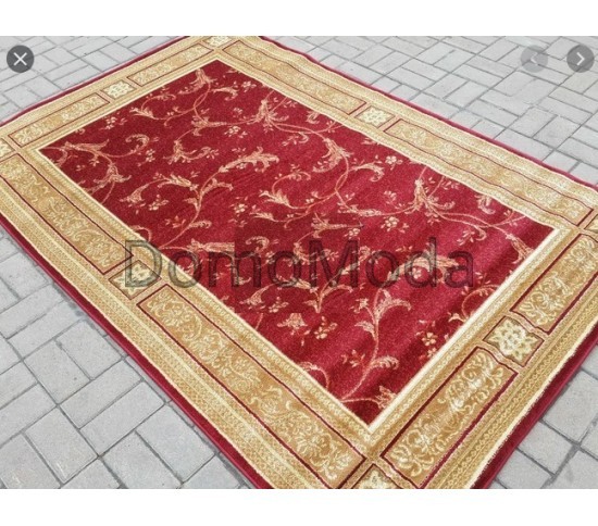 Синтетический ковер Heat-Set 0664A RED Купить в интернет магазине ДомоМода Синтетический ковер Heat-Set 0664A RED - высокое качество по лучшей цене в Украине