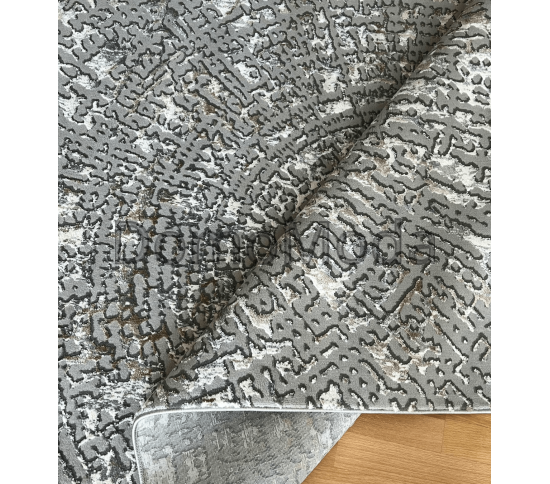 Синтетический ковер HERA TU73A light grey - высокое качество по лучшей цене в Украине изображение 2.